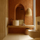 Hand Made Matte Hexagon 8 Terracotta Tiles 8