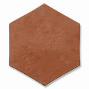 Hand Made Matte Hexagon 8 Terracotta Tiles 8