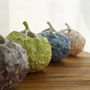 GobekUsa Hydrangea Ceramic Vase | Hand-Relief Sculpture Flower Ball Arrangement Accessory