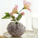 GobekUsa Hydrangea Ceramic Vase | Hand-Relief Sculpture Flower Ball Arrangement Accessory