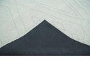 Hand Tufted Ivory Traditional Geometrical Moroccan Design Custom Made Rug