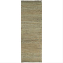 Hand Woven Brown Natural Jute and Wool Area Rug
