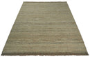 Hand Woven Brown Natural Jute and Wool Area Rug