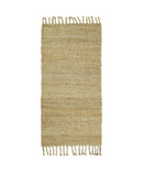 Hand Woven 100% Natural Fiber Brown Natural Jute Rug | JR008