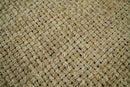 Hand Woven 100% Natural Fiber Brown Natural Jute Rug | JR007