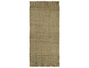Hand Woven 100% Natural Fiber Brown Natural Jute Rug | JR007