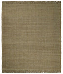 Hand Woven 100% Natural Fiber Brown Natural Jute Rug | JR007