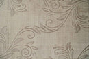 Brown Floral Art Silk Area Rug - Hand Woven and Carved 2.8x10