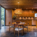 GobekUsa Hand-Woven Bamboo Lantern Pendant Light