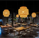 GobekUsa Hand-Woven Bamboo Pendant Light Chandelier