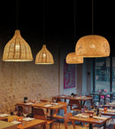 GobekUsa Hand-Woven Bamboo Pendant Light Chandelier