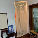 GobekUsa Hand-woven Macrame Door Curtain Bohemia Wall Hanging Tapestry For Home Window Doorway Bedroom Living Room Wedding Backdrop Decor