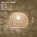 GobekUsa Hand Woven Rattan Pendant Lights Chandelier Bamboo Modern Living Room Decor