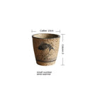 GobekUsa Ceramic Wine Set: Small Wine Glass Dispenser & Jug Set
