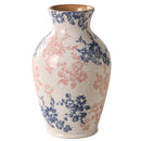 GobekUsa Blue & White Ceramic Vase, Chinese-style Handcrafted Flower Vase - Home Decoration