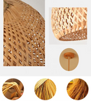 GobekUsa Handcrafted Chinese Bamboo Pendant Lamp