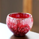 Handcrafted crackle glaze ceramic coffee cup dining room drinkware by Decorbites