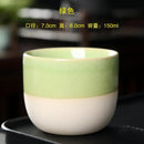 Handcrafted gradient ceramic kung fu tea cup set dining room drinkware by Decorbites