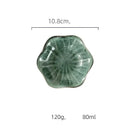 Handcrafted scalloped ceramic japanese style dipping bowl dining room by Decorbites