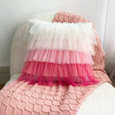Handmade 3d chrysanthemum flower cushion cover living room pillow by Decorbites