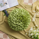 Handmade 3d chrysanthemum flower cushion cover living room pillow by Decorbites