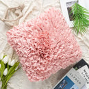 Handmade 3d chrysanthemum flower cushion cover living room pillow by Decorbites