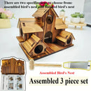 GobekUsa Handmade 6-Hole Hanging Bird House