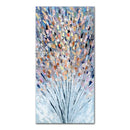 GobekUsa Handmade Abstract City Oil Painting, Modern Wall Art