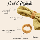 Handmade Bamboo Napkin Ring