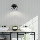 Handmade Bianca Honed Hexagon Cement Tiles 8x8