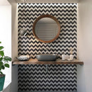 Handmade Chevron Honed Cement Tiles 8x8