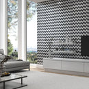 Handmade Chevron Honed Cement Tiles 8x8