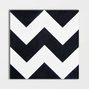 Handmade Chevron Honed Cement Tiles 8x8