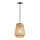 GobekUsa Handmade Chinese Rattan Wicker Pendant Ceiling Light