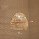 Handmade Chinese Style Rattan Pendant Light