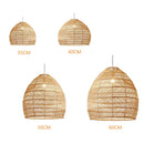 Handmade Chinese Style Rattan Pendant Light