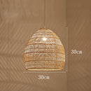 Handmade Chinese Style Rattan Pendant Light