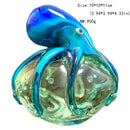 GobekUsa Handmade Crystal Sika Deer Figurine Blown Glass Animal Craft Home Decor