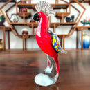 GobekUsa Handmade Crystal Sika Deer Figurine Blown Glass Animal Craft Home Decor