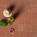 Handmade Cotto Dark Natural Terracotta Tiles 6x6