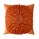 Handmade flower cushion cover set living room floral pillows by Decorbites