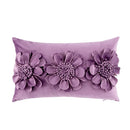 Handmade flower cushion cover set living room floral pillows by Decorbites