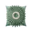 Handmade flower cushion cover set living room floral pillows by Decorbites