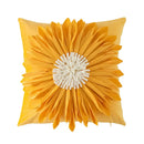 Handmade flower cushion cover set living room floral pillows by Decorbites