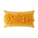 Handmade flower cushion cover set living room floral pillows by Decorbites