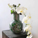 GobekUsa Handmade Glass Vase Pebble Marble Home Decoration Floral Arrangement Accessories