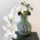 GobekUsa Handmade Glass Vase Pebble Marble Home Decoration Floral Arrangement Accessories