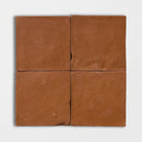 Handmade Glazed Terracotta Tiles 6x6