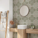 Handmade Khaki Honed Cement Tiles 8x8