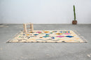 GobekUsa Handmade Moroccan Azilal Rug - 222 x 139 cm